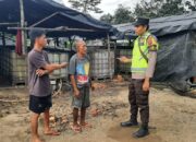 Polsek Bayung Lencir Tegas Larang Ilegal Refinery, Ajak Pemilik Bongkar secara Mandiri