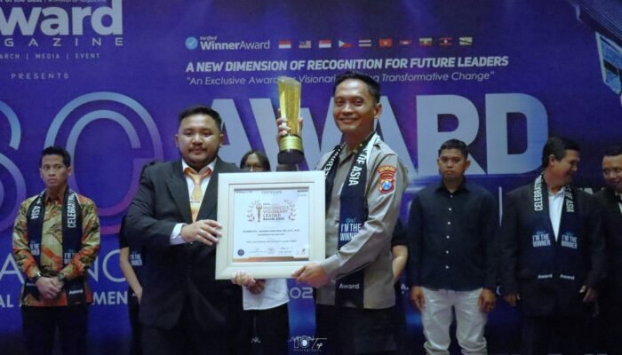 Kapolresta Malang Kota Raih Penghargaan Inspiring Profesional dan Leadership Award 2025 Asean Choice
