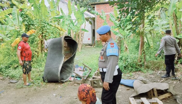 Polisi Bongkar Arena Sabung Ayam di Plumbungan Sukodono