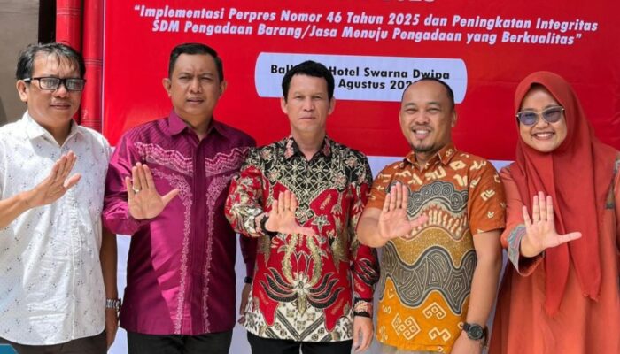 Dorong Transparansi dan Akuntabilitas, Wabup Empat Lawang Arifa’i Hadiri Rakor UKPBJ Sumsel 2025