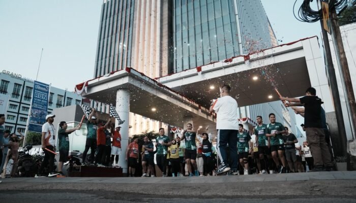 OJK dan Pemprov Sumsel Gelar Warming Up Run: Sinergi Menuju Sultan Muda DIGINATION Run 2025