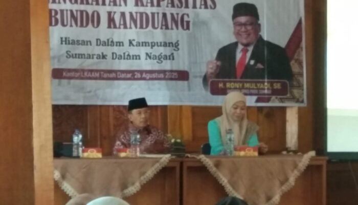 Pelestarian Adat Dan Budaya Diminangkabau Dituntut Peranserta Bundo Kanduang