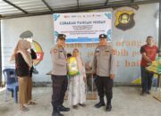 Polsek Bayung Lencir Gelar Gerakan Pangan Murah, Sediakan 600 Karung Beras untuk Ringankan Beban Warga
