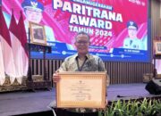 PT OKI Pulp & Paper Mills Sabet Juara 1 Paritrana Award Sumsel 2024