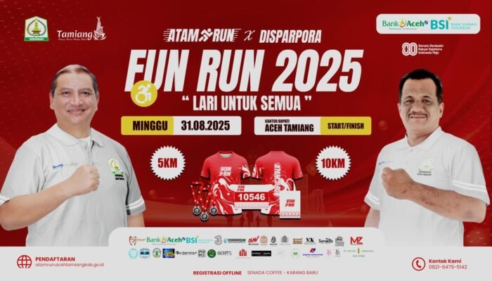 Disparpora Bareng Atam Run Jadwalkan Gelar Even Lari Marathon