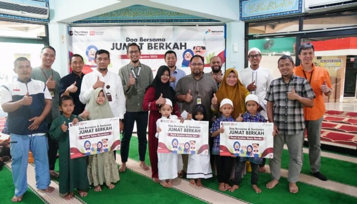 Kekuatan Berbagi dan Doa Bersama Anak Yatim untuk Kelancaran Distribusi Energi Pertamina