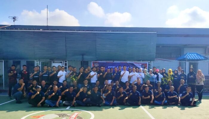 Rutan Kelas I Palembang Gelar PORSENAP