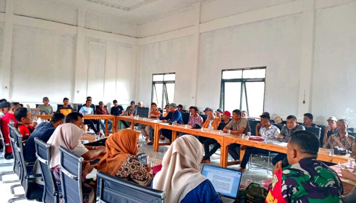 Cegah Pertumpahan Darah, Ini yang Dilakukan Forkompimcam Air Saleh Kepada Petani
