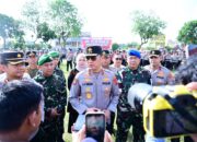 Kapolda Jambi Pimpin Apel Gelar Pasukan Jelang Presisi Merdeka Run 2025