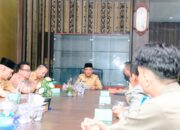 Wakil Bupati Musi Rawas H. Suprayitno Terima Audiensi Peserta Latihan Kepemimpinan Siswa (LKS) Kabupaten Musi Rawas