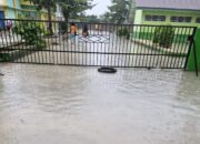 Banjir Rendam SDN 1 Bayung Lencir, Warga Desak Normalisasi Drainase