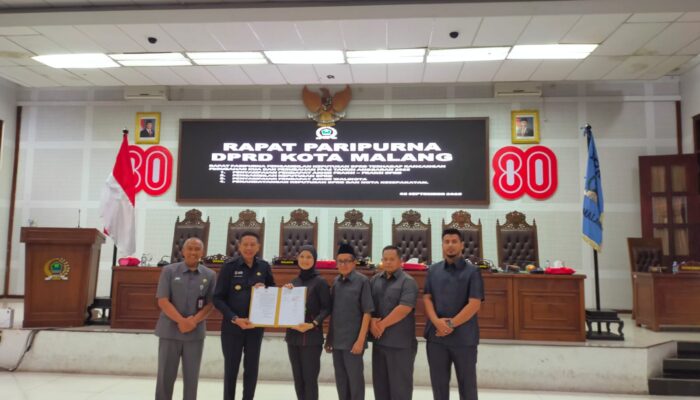 Perubahan KUA – PPAS APBD 2025 Disahkan DPRD Kota Malang