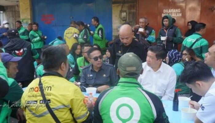 Driver Ojol Sampaikan Aspirasi Kepada Walikota Malang