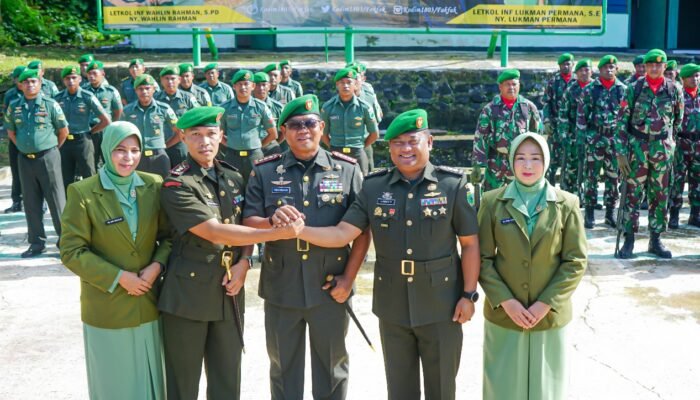 Sah, Letkol Inf Wahlin Rahman Jabat Dandim 1803/Fakfak