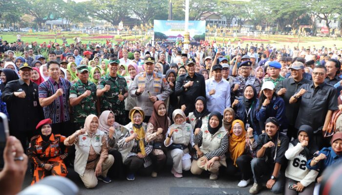 Sinergi Ngalam Mbois Guyub Damai, Semua Elemen Masyarakat Bersatu Jogo Kondusivitas Kota Malang