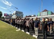 Dir Samapta Polda Sumsel Pimpin Apel Gelar Pasukan Operasi Aman Nusa I Musi 2025