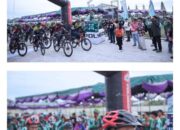 Wakil Bupati Karo Melepas 800 Peserta Karo Tour de Sinabung X 2025