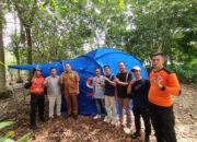 BPBD Musi Rawas Dirikan Tenda Dukung Kegiatan Latihan Kepemimpinan Siswa (LKS) Angkatan Ke-XX Se-Kabupaten Mura