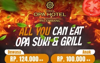 All You Can Eat Suki & Grill Hadir di OPA Resto – OPA Hotel di Daerah Sekip Kota Palembang