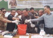 Kejari Kapuas Hulu Musnahkan BB Tindak Pidana dan Narkotika