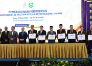 Ratu Dewa Teken Komitmen Bersama Meritokrasi Kepala Daerah Kanreg VII BKN