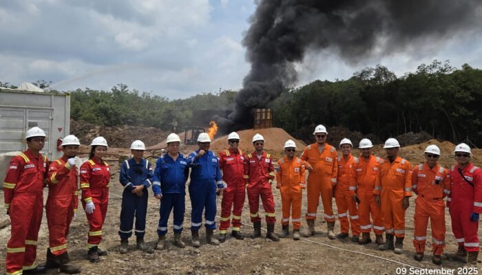 PT Sele Raya Belida Sukses Temukan Cadangan Migas Baru di Sumur Sungai Anggur Selatan-2