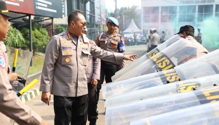 Antisipasi Kontijensi Demo Rusuh, Polresta Malang Kota Gelar Sispak Mako