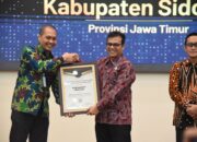 Wow! Pemkab Sidoarjo Raih Penghargaan GM-DTGI Award 2025