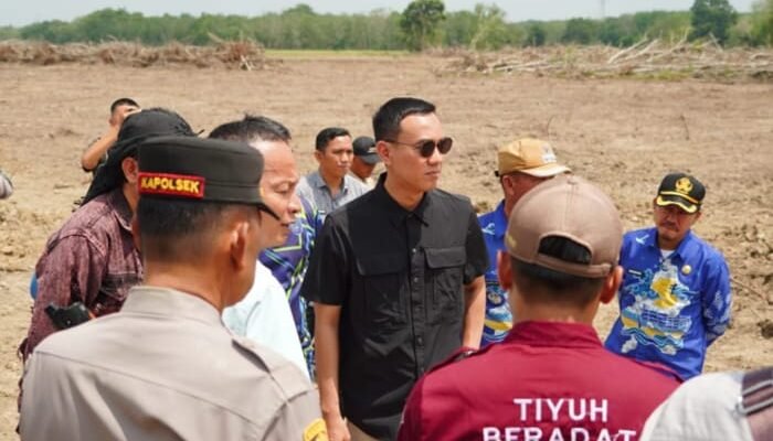 Perkuat Ketahanan Pangan Bupati Muchendi Integrasikan Pertanian dan Infrastruktur di Lempuing