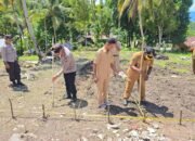 AKP Slamet Eko Rohmanudin Pimpin Penanaman Jagung Hibrida di Danaweria