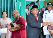 Walikota Prabumulih Berikan Bingkisan Kepada Bayi Yang Lahir Tepat 17 Agustus 2025 di RSUD Prabumulih