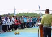 H.Arlan Resmi Buka Turnamen Bola Voli Walikota Cup 2025