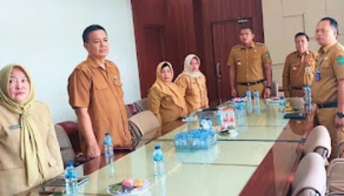 Wawako Prabumulih Ikut Rapat Rakor Inflasi Program Nasional 3 Juta Rumah secara hybrid