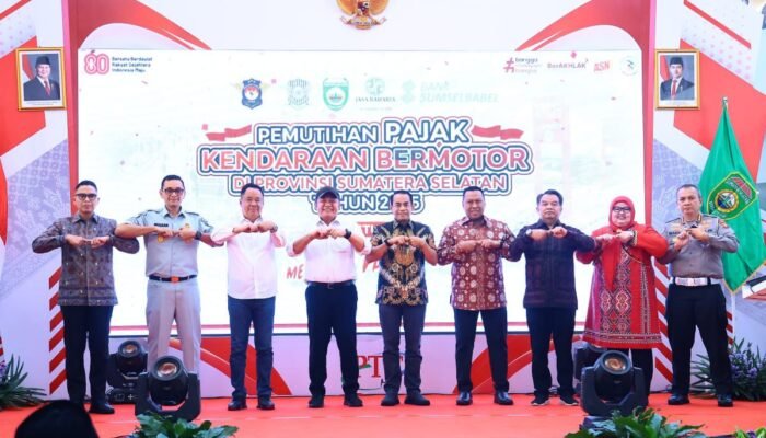 Pemprov Sumsel Hadirkan Kado Kemerdekaan, Pajak Kendaraan Gratis Denda Selama 80 Hari