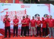 Gubernur Herman Deru Lepas Ribuan Peserta Jalan Santai HUT RI Jadi Wadah Silaturahmi ASN Pemprov Sumsel