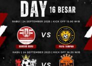 Ini Nama-nama Tim yang Lolos ke 16 Besar Piala Pemuda Paya Raja Cup 2025