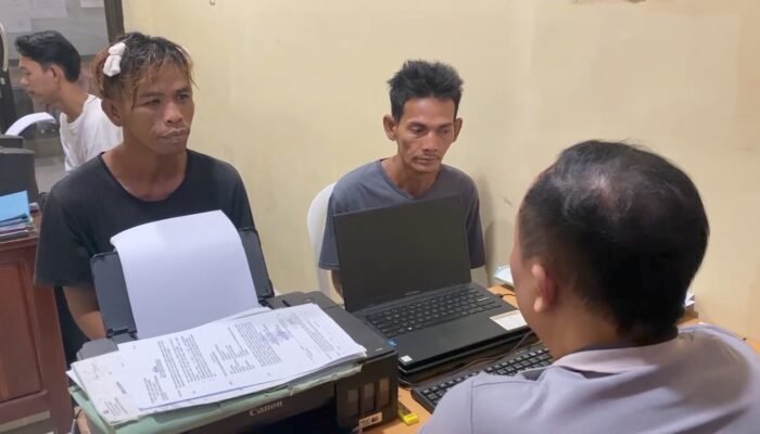 Dua Pencuri Kosan Kosong di Palembang ‘Keok’ Dihajar Warga
