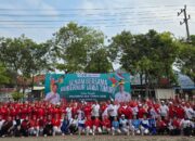 Bupati Tulungagung Ikuti Senam SKJ 88 Bersama Gubernur Jatim Secara Virtual, Meriahkan Haornas 2025