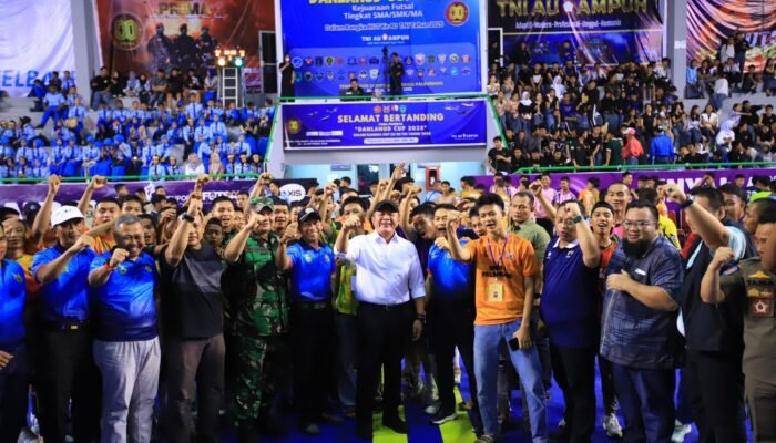 Turnamen Futsal Piala Danlanud 2025 Jadi Ajang Bentuk Mental dan Persatuan Generasi Muda