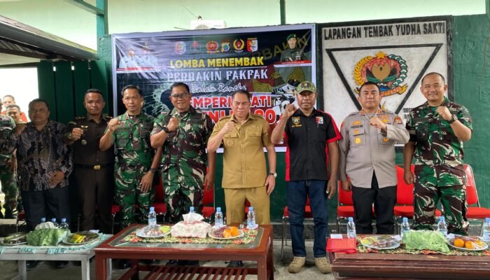 Lomba Menembak Sambut HUT ke -80 TNI Untuk Memperkuat Kebersamaan