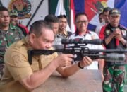 Bupati Fakfak Apresiasi Lomba Menembak Sambut HUT Ke -80 TNI di Fakfak