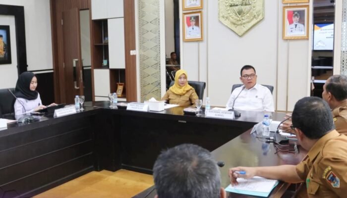 Kakanwil Kemham Sumsel Kunker di Pagar Alam