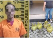 Unit Reskrim Polsek Tulungagung Kota Tangkap Pencuri Tabung Gas Elpiji Bersubsidi