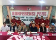 Tiga dari Tujuh Pemain Narkoba di Palembang Ditembak