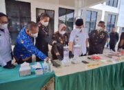 Bupati Joncik Muhammad & Kejari Empat Lawang Lakukan Pemusnahan Barang Bukti Tindak Pidana Umum