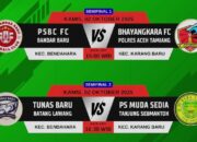 Catat..Ini Jadwal Semi Final Turnamen Sepak Bola Pemuda Paya Raja Cup