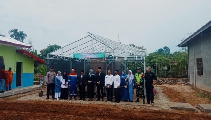 Wakil Bupati dan Ketua Forum CSR, Apresiasi Langkah Pertamina EP Field Rantau Bikin Inclusive Shelter