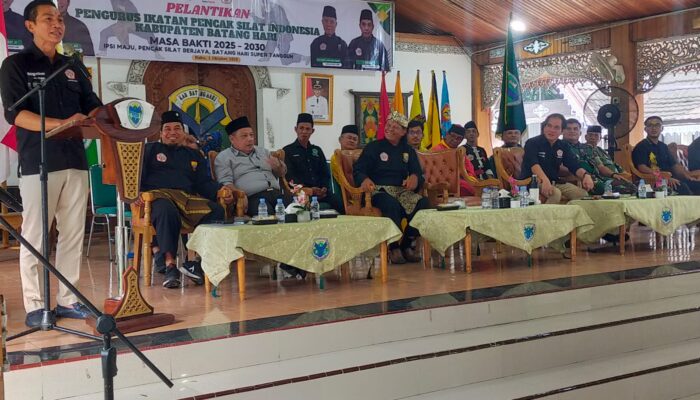 Bupati Batang Hari Hadiri Pelantikan Pengurus IPSI 2025–2030