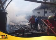 Rumah di Tulungagung Ludes Dilahap Si Jago Merah, Kerugian Capai Rp100 Juta