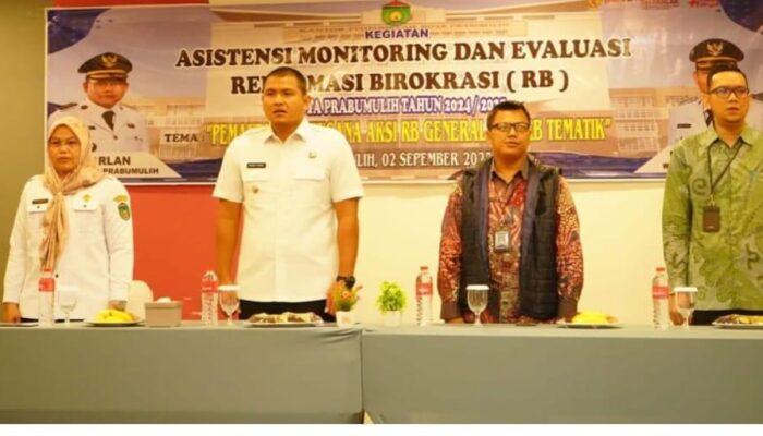 Buka Monev Reformasi Birokrasi, Wawako Prabumulih Tekankan Peningkatan Pelayanan Publik